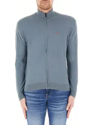 Felpa in maglia AZZURRO POLVERE L