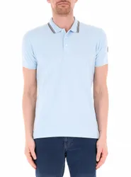Polo in cotone ORIGINALS AZZURRO CHIARO M