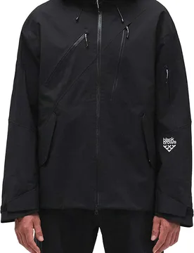 Wasserfeste und atmungsaktive Skijacke – Herren – Stratus 3L Fishtail Jkt M Stratus 3L Fishtail Jkt Black für Herren aus - Blackcrows - FashionsVida