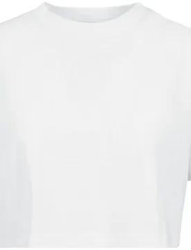 T-Shirt - Ladies Short Oversized Tee - L bis XL - für Damen - Größe L - weiß - Frauen - female - Urban classics - FashionsVida