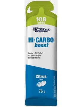 Gel de alto contenido en carbohidratos en ratio 1:0,8, HI CARBOBOOST 1.0.8 GEL 76G CITRICO de - Victory Endurance - FashionsVida