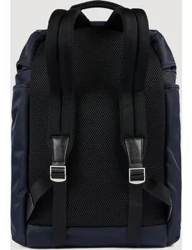 Mochila de hombre de nailon con solapa - sandro - FashionsVida