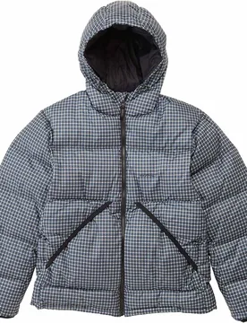 Doudoune déperlante en duvet naturel - Coldfront Down Jacket Check en Nylon - Taille L - Beige - Gramicci - FashionsVida