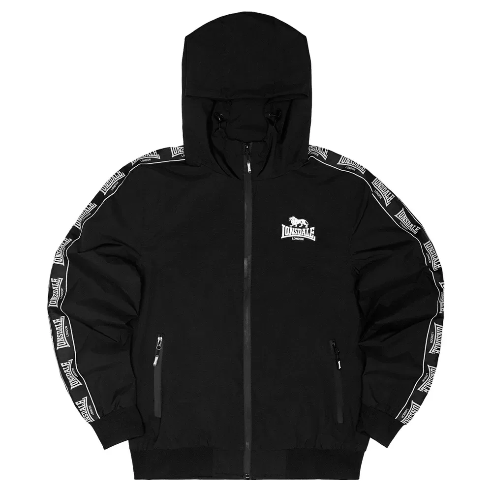 Veste Ouston Black / White S - Lonsdale - FashionsVida
