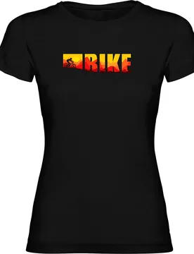 Maglietta A Maniche Corte Sunset Black - Kruskis - FashionsVida