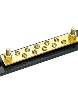Pin Terminal Junction Block Broonze / Black One Size unisex - Cole Hersee - FashionsVida