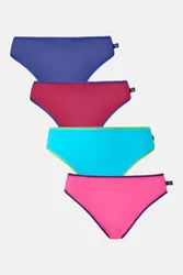 Womens Lucky Dip High Leg Knickers - - Size: XS