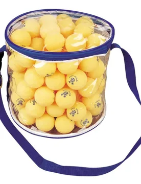Table Tennis Balls Bag 100 Units Orange One Size - Sporti France - FashionsVida