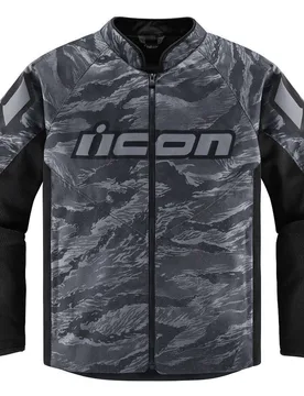 Giubbotto Moto in Tessuto HOOLIGAN TIGER'S BLOOD CE Gri taglia M - Icon - FashionsVida
