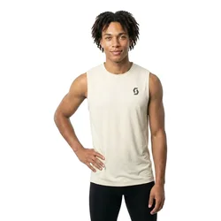 Endurance Lt Sleeveless T-shirt Cotton White XL Men