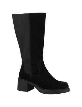 Women's 'Arabella' Long Boots in Black Size: 6 - Black - Size: 6 - Hush puppies - FashionsVida