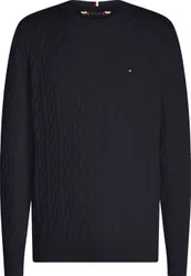 XL CLASSIC CABLE CREW NECK male