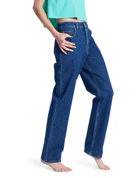 Jeans Taille Haute Moonrise Ocean Blue 28 - Roxy - FashionsVida