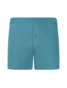 Boxershorts COOLING DELUXE brilliantblue stripes blau XXL Herren - Skiny - FashionsVida