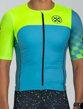 Maglia Da Triathlon A Maniche Corte Ltd Aero Electric - Zoot - FashionsVida