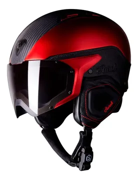 Casque Avec Visière Falcon R Red 61-64 cm unisex - Aurak - FashionsVida
