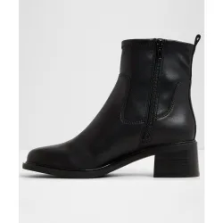 Botines de mujer con punta cuadrada