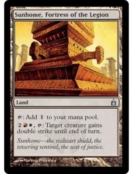 Sunhome, Fortress of the Legion (foil) - Condition: Mint / Near Mint Ravnica: City of Guilds - Magic: The Gathering - FashionsVida