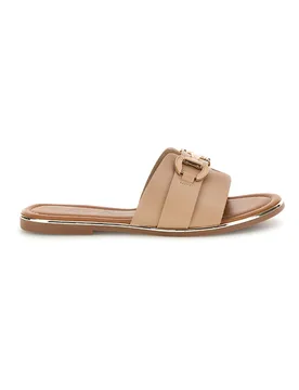 Ciabatte beige con morsetto 15601 38 - FUN BEACH - FashionsVida