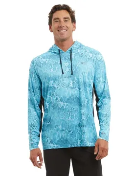 Vaportek Prop Wash Uv Long Sleeve T-shirt Petrol XL Men - PELAGIC - FashionsVida