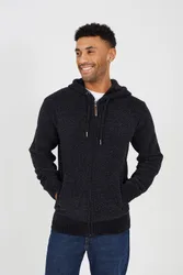 Full Zip Mens Chenille Hoodie