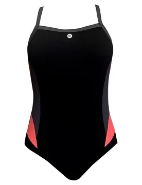 Bomalai Active Back Swimsuit Black 46 Women - Ras - FashionsVida