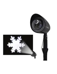 Weihnachtlicher Aussenprojektor LED Schneeflocke