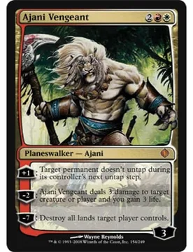 Ajani Vengeant (foil) Shards of Alara - Magic: The Gathering - FashionsVida