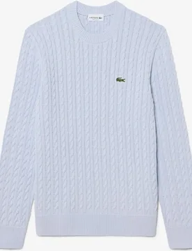 Jersey de hombre de algodón de punto de ochos - Lacoste - FashionsVida