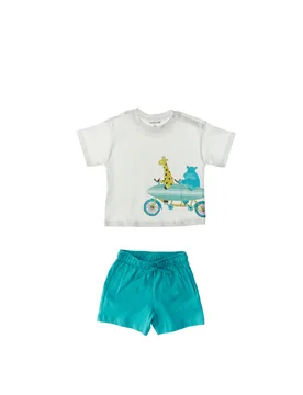 MAYORAL Completo 2 pz TURCHESE 18M - Mayoral - FashionsVida
