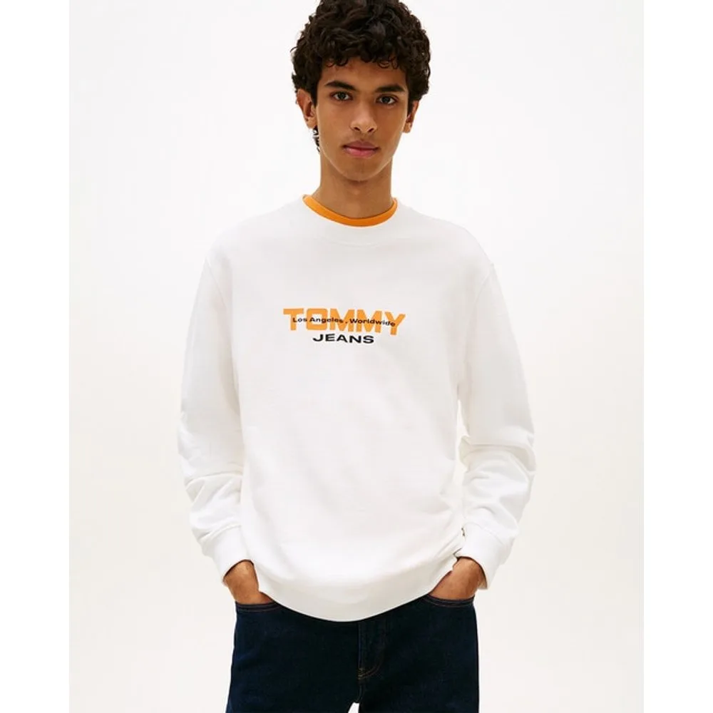 Sudadera de hombre cuello redondo regular fit - Tommy Jeans - FashionsVida
