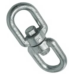 Chain Swivel Link Silver 10 mm unisex