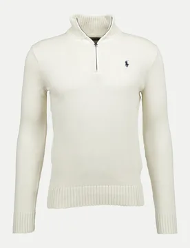 Polo Troyer mit Logo-Stickerei Beige XL - Ralph Lauren - FashionsVida