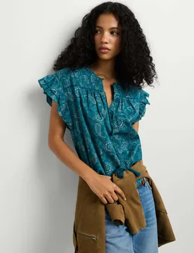 Blusa de mujer fluida sin mangas - Pepe Jeans - FashionsVida