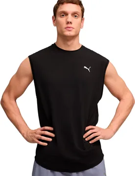 Run coolcell camiseta entrenamiento tirantes hombre Negro (M) - Puma - FashionsVida