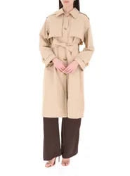 Trench con cintura LIU JEANS BEIGE M