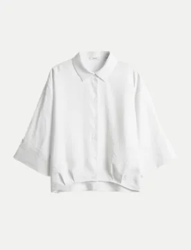 Opus Hemdbluse Fotori Weiß 40 - Opus - FashionsVida