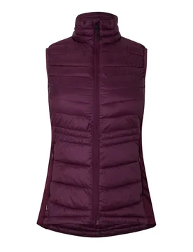 Womens Regular Fit Gilet In Potent Purple - Size 10 Uk - Fohn - FashionsVida