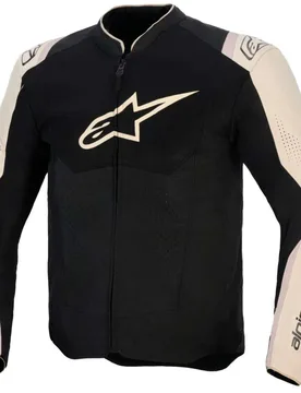 Giubbotto Moto T-SPS AIR V2 Alluminio Mastice Ne taglia XL - Alpinestars - FashionsVida