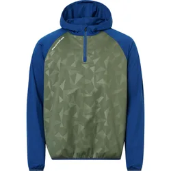 Hoodie Kingsbarns Hybrid, grün/blau m