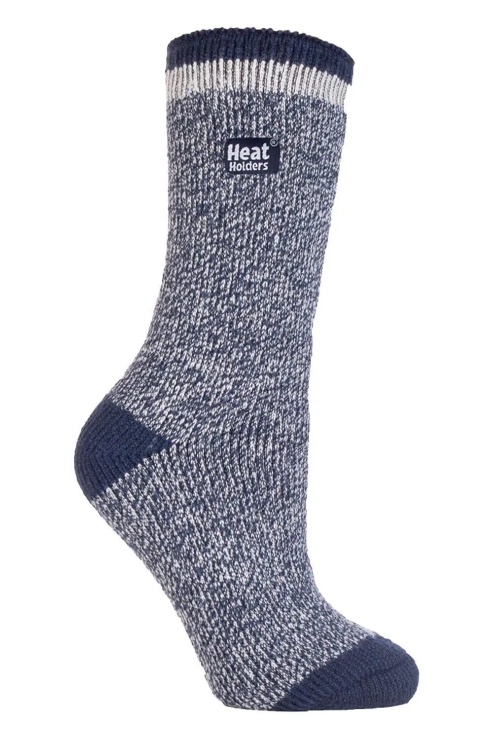 Womens Winter Patterned Thermal Socks - - Size: M - Heat Holders - FashionsVida