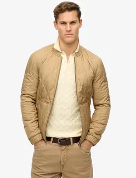 Superdry Herren Surplus Steppjacke Braun - Größe: L - 99.99 - FashionsVida
