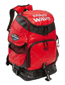 Mad Team Tyvek 36l Backpack Red One Size unisex - Mad Wave - FashionsVida