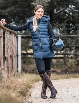Damen Reitstiefel LONGFORD ALL YEAR WATERPROOF waxy brown - Suedwind - FashionsVida
