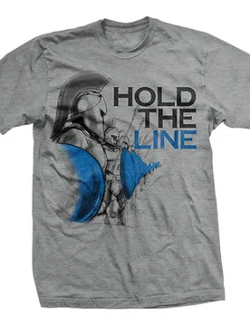 Hold The Line. Spartan Warriors T-Shirt. Premium Cotton Short Sleeve O-Neck Mens T Shirt New S-3XL - Aliexpress - FashionsVida