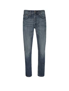 Jeans Slim Fit OLLIE gris 32/L32 - Nudie Jeans - FashionsVida