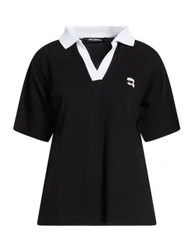 Poloshirt Damen Schwarz M Damen - Karl lagerfeld - FashionsVida