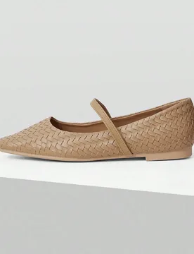 Zapatos planos tipo Mary Jane de mujer, de punta cuadrada, minimalistas, cómodos y versátiles, adecuados para Halloween EUR40 - Shein - FashionsVida