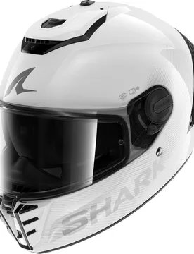 Casco Moto Integrale SPARTAN RS SP LYNE Bianco Silver taglia M - Shark - FashionsVida