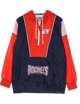 Giacca a Vento Infilabile Uomo Nba Highlight Reel Windbreaker Hardwood Classics Houroc Original Team Colors - Mitchell & Ness - FashionsVida